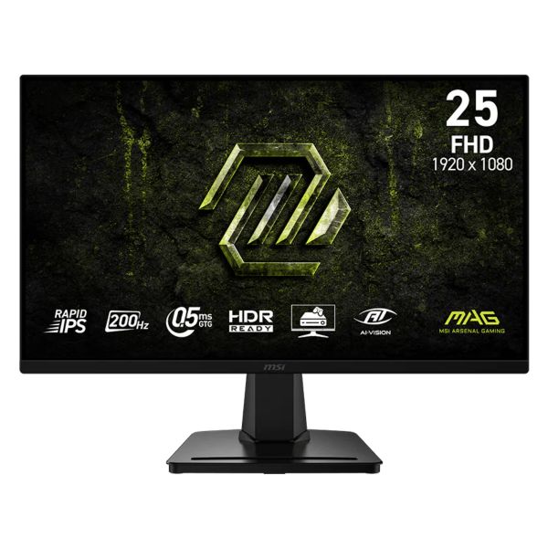 MSI Monitor GAMING MAG 256F E20 24,5" FHD 200Hz Black